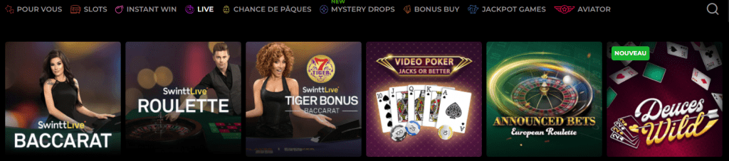 N1 Casino Live Games